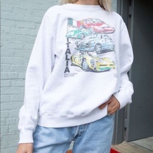 Brandy Erica Italia 1977 Oversized Sweatshirt